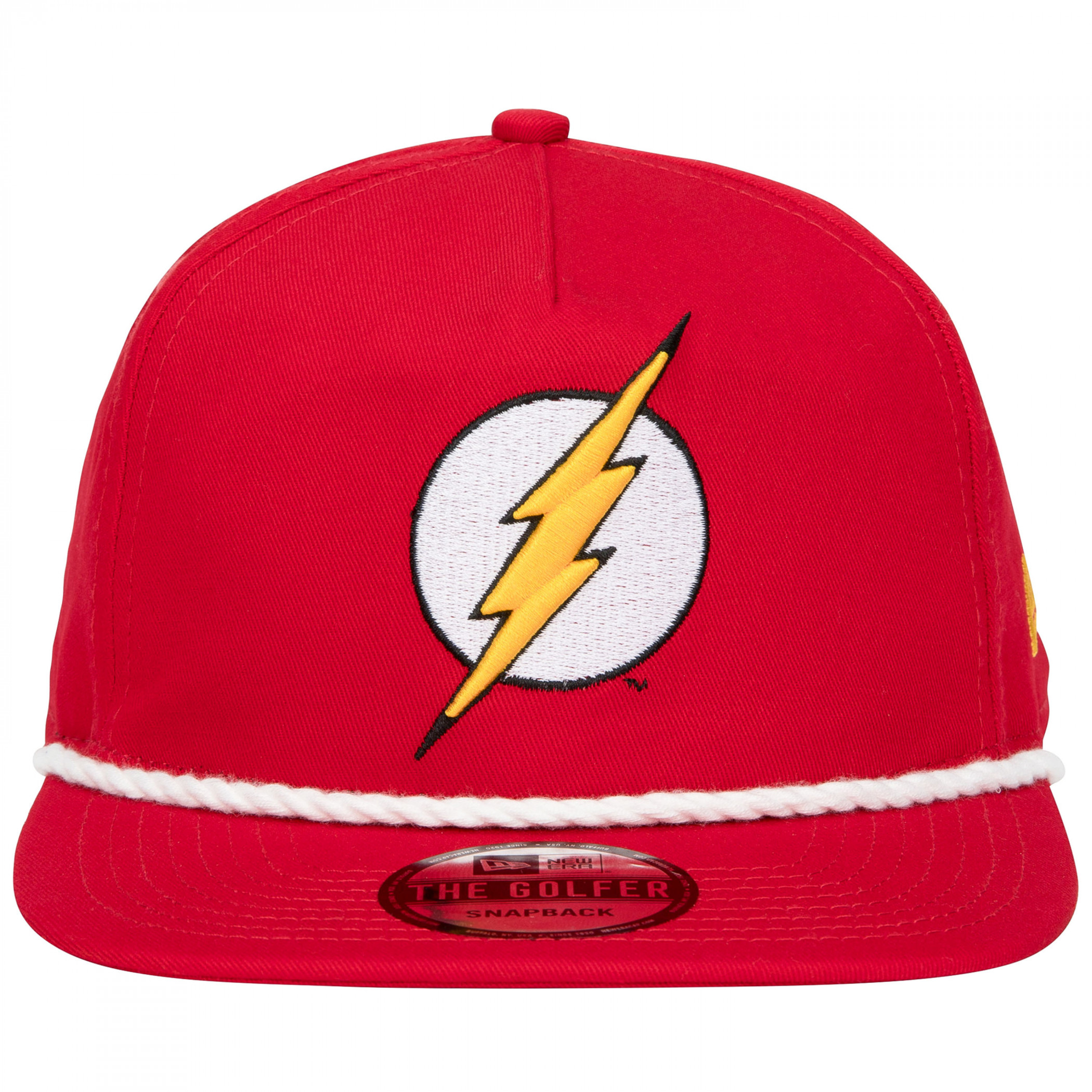The Flash Logo Red Colorway New Era Adjustable Golfer Rope Hat